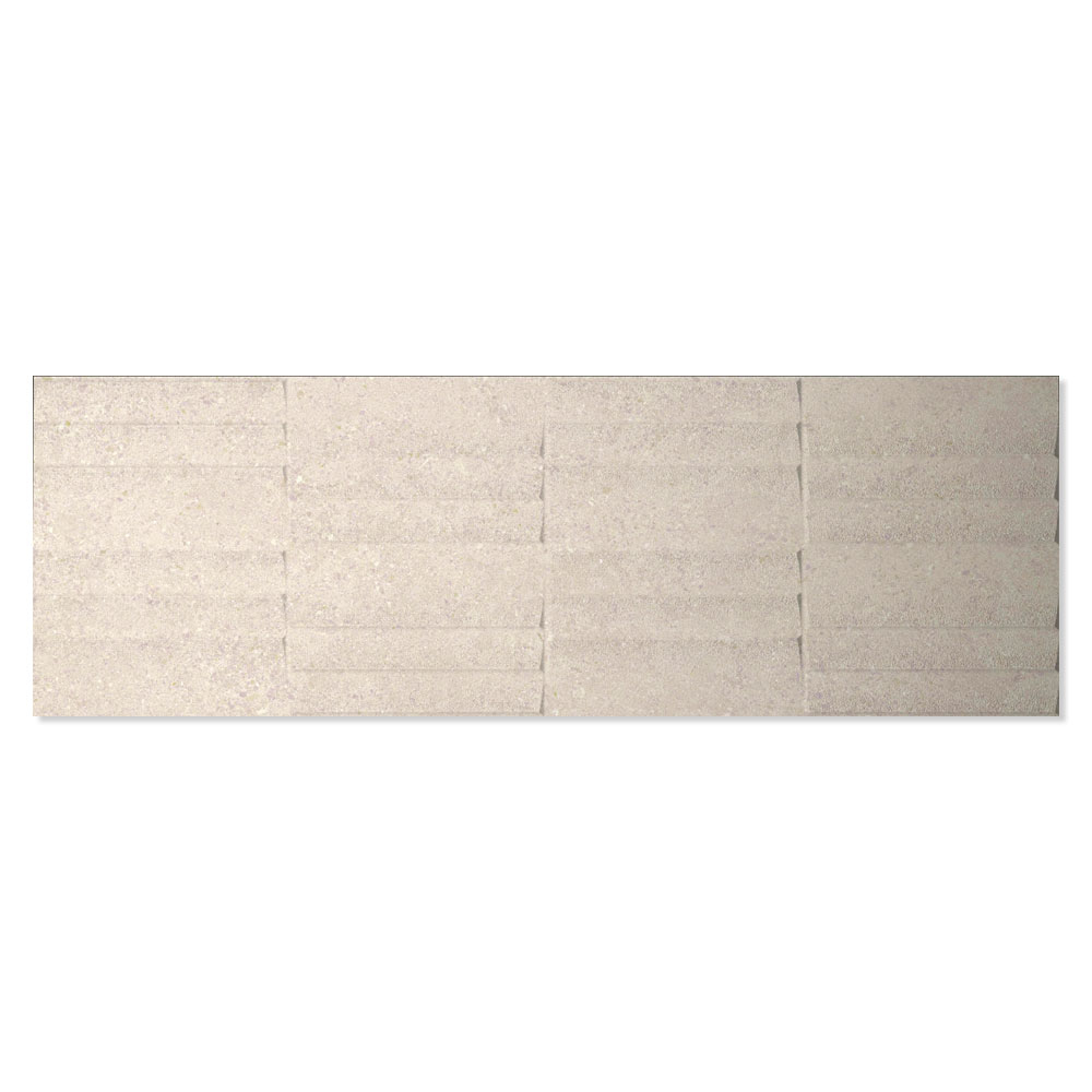 Dekor Vægflise Berryroad Wall Beige Mat-Relief 30x90 cm